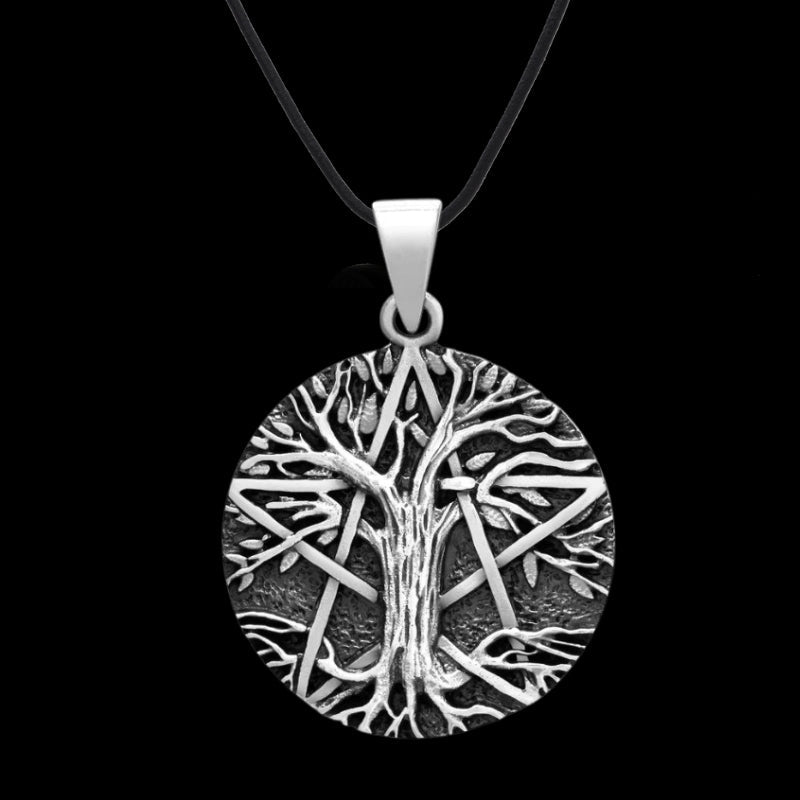 vkngjewelry Pendant Tree Of Life Neo-Pagan Pendant 925 Streling Silver