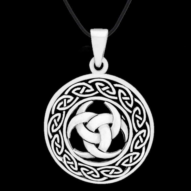 Triple Horn of Odin 925 Sterling Silver Pendant