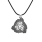 vkngjewelry Pendant Triskelion Symbol Ornament Sterling Silver Pendant