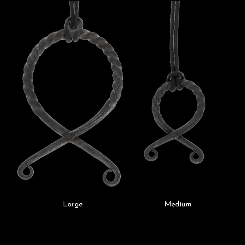 vkngjewelry Pendant Handcrafted Troll Cross Medium
