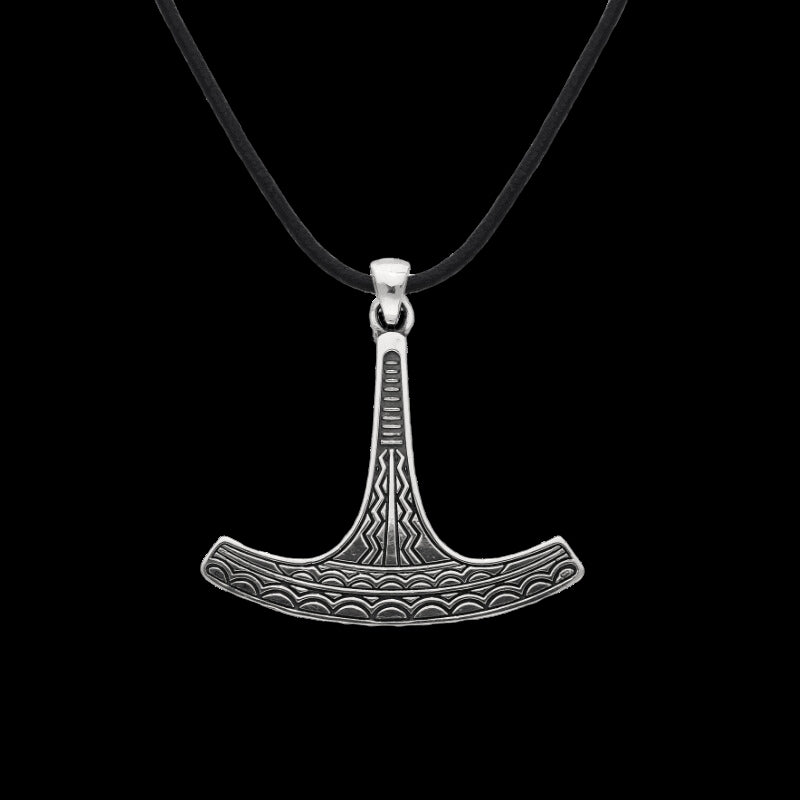 vkngjewelry Pendant Ukko Thor's Hammer Mjolnir Sterling Silver Pendant