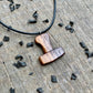 vkngjewelry Pendant Unique Wood Small Thor Liss Hammer Pendant Style 6