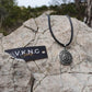 vkngjewelry Pendant Valknut Runes Futhark Sterling Silver Pendant