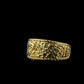 vkngjewelry Bagues Valknut Symbol Hail Oding Runes Gold Ring