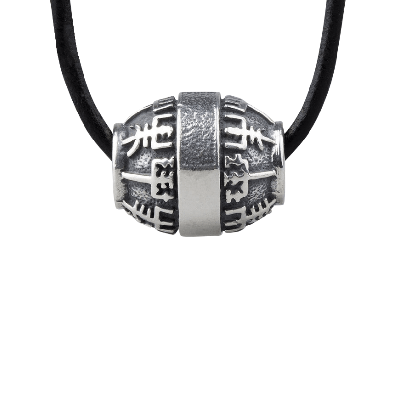 vkngjewelry Pendant Vegvisir Icelandic Magical Stave Bead Sterling Silver Pendant