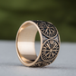 vkngjewelry Bagues Vegvisir Runic Compass Bronze Ring
