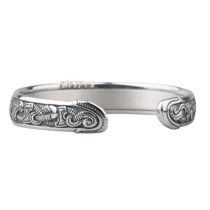 Handgefertigt Kunst Viking Armreif | Schmuck | Wikinger – vkngjewelry