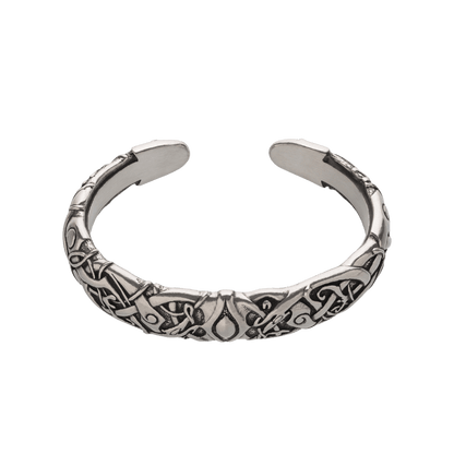 vkngjewelry Bracelet Urnes Style Animals Armring - Scandinavian Bracelet