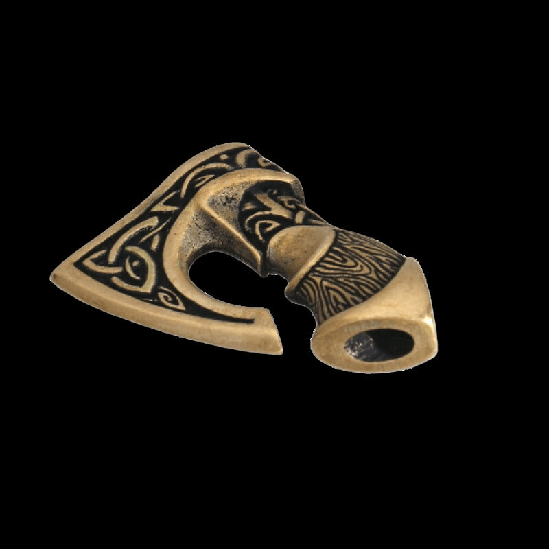vkngjewelry Pendant Handcrafted Viking Axe Bronze Pendant