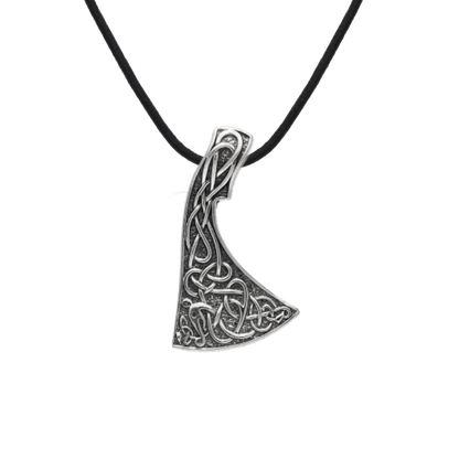 vkngjewelry Pendant Viking Axe Urnes Style Sterling Silver Pendant