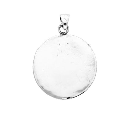 vkngjewelry Pendant Vikings Shield Necklace Unique Sterling Silver Pendant