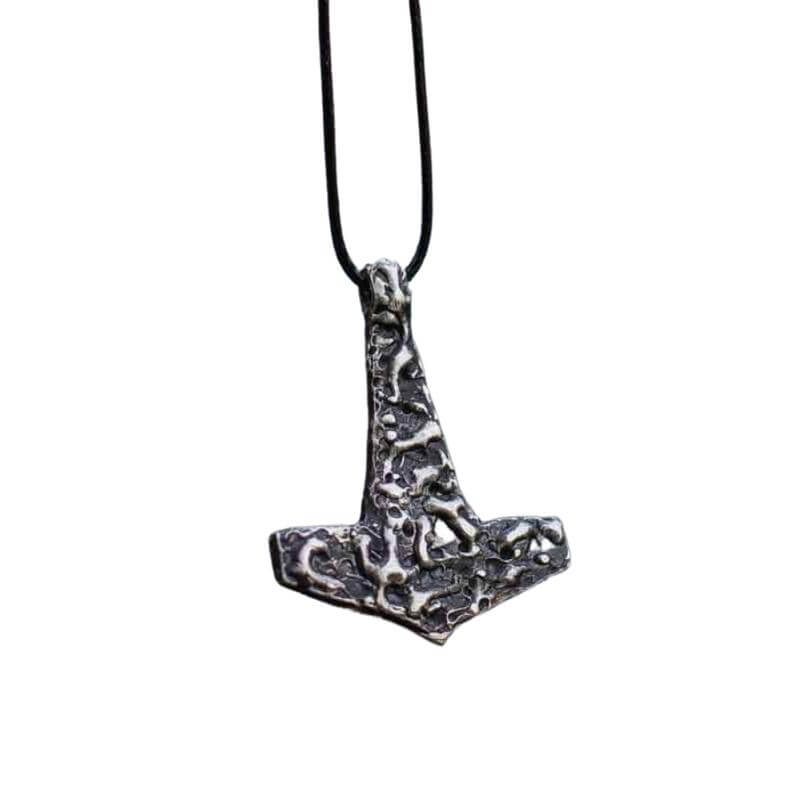 vkngjewelry Pendant Rough Thor's Hammer Sterling Silver Pendant