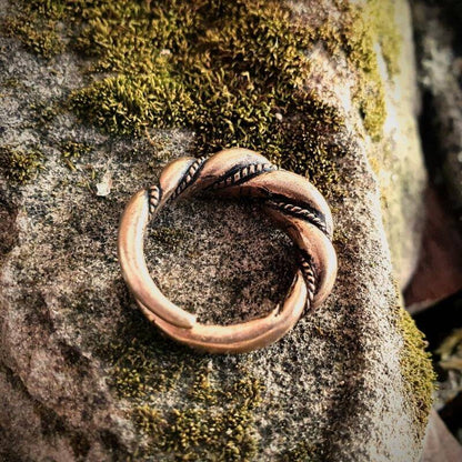 vkngjewelry Bagues Birka's Ring Bronze
