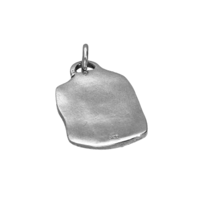 vkngjewelry Pendant Manald Rune Stone Sterling Silver Pendant