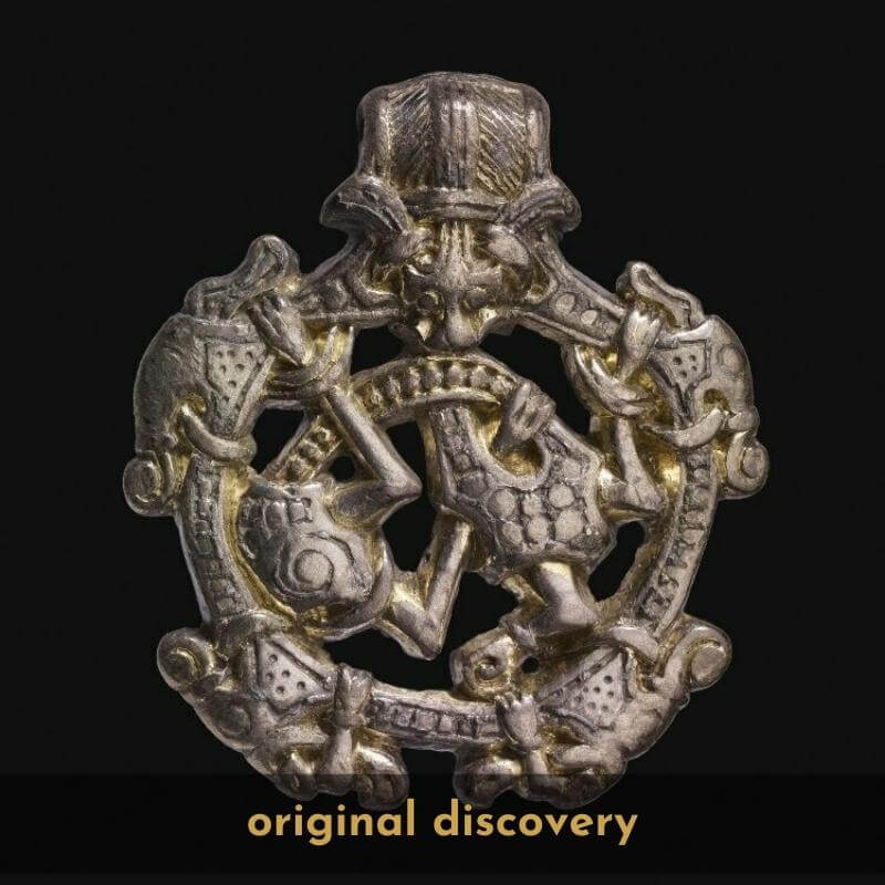 vkngjewelry Pendant Snoring Amulet Bronze