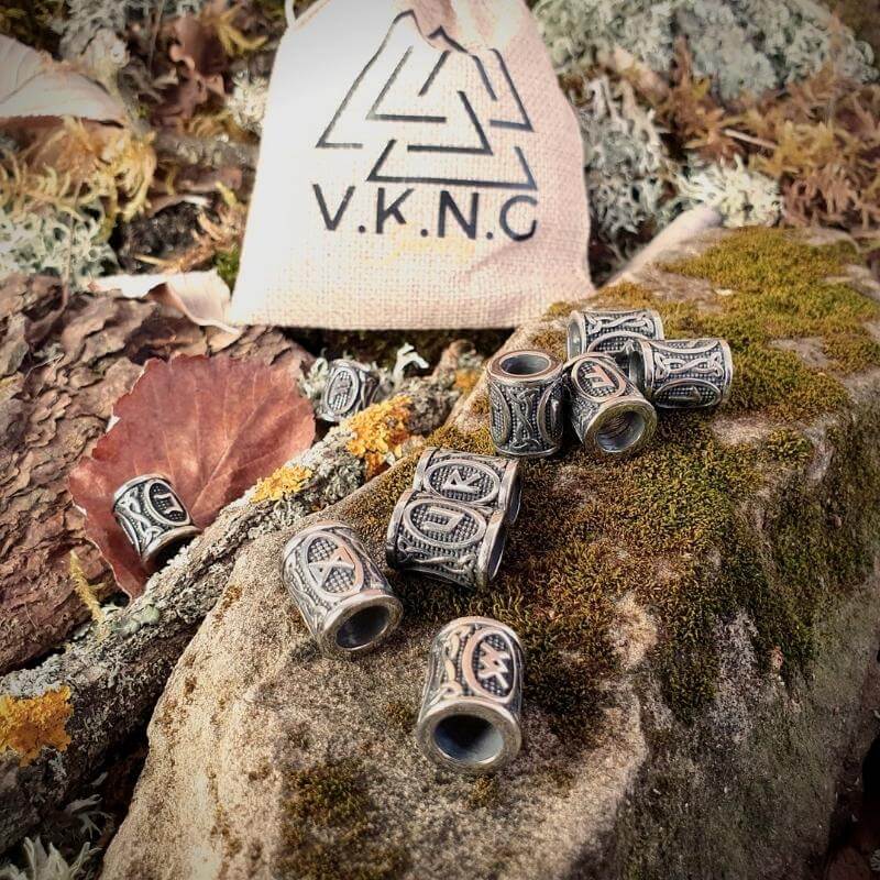 vkngjewelry Gift Boxes & Tins Gift Box Thor's Hammer Pendant and Viking Beard Beads