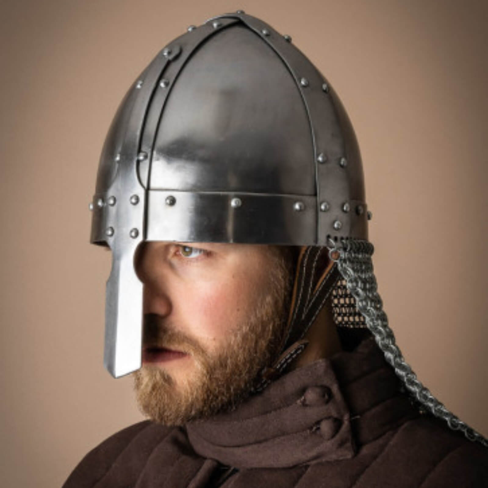 vkngjewelry armory Spangenhelm with aventail