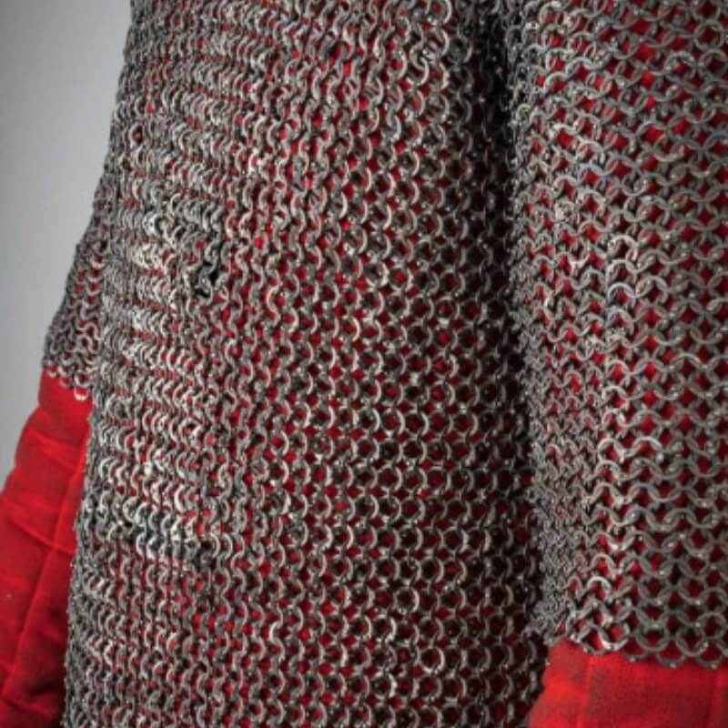 vkngjewelry armory Flatring Riveted Chainmail Haubergeon