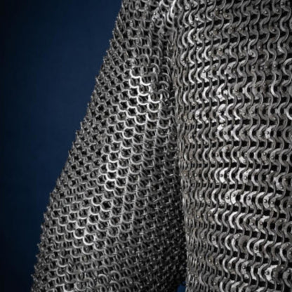 vkngjewelry armory Flatring Riveted Chainmail Hauberk
