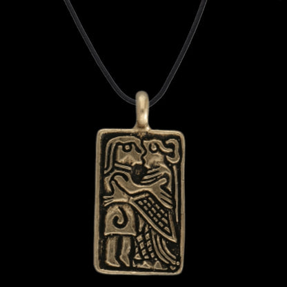 vkngjewelry Pendant Bronze Pendant "Lovers of Bornholm"