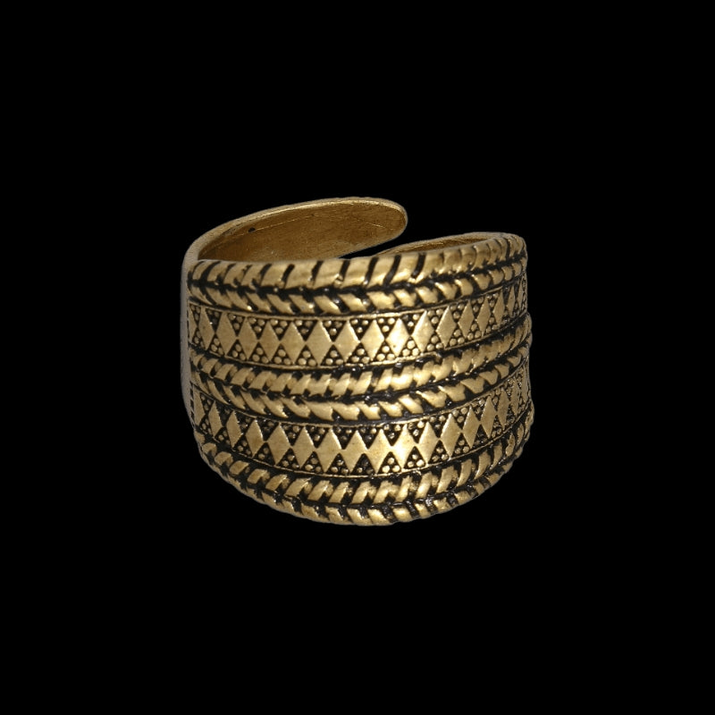 vkngjewelry Bagues Gotland Ring Bronze