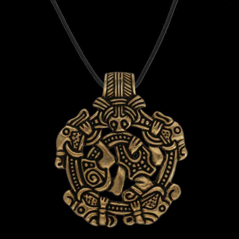 vkngjewelry Pendant Snoring Amulet Bronze