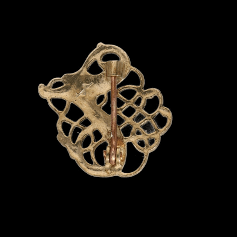 vkngjewelry brooch Handcrafted Brooch of Lindholm Hill Bronze