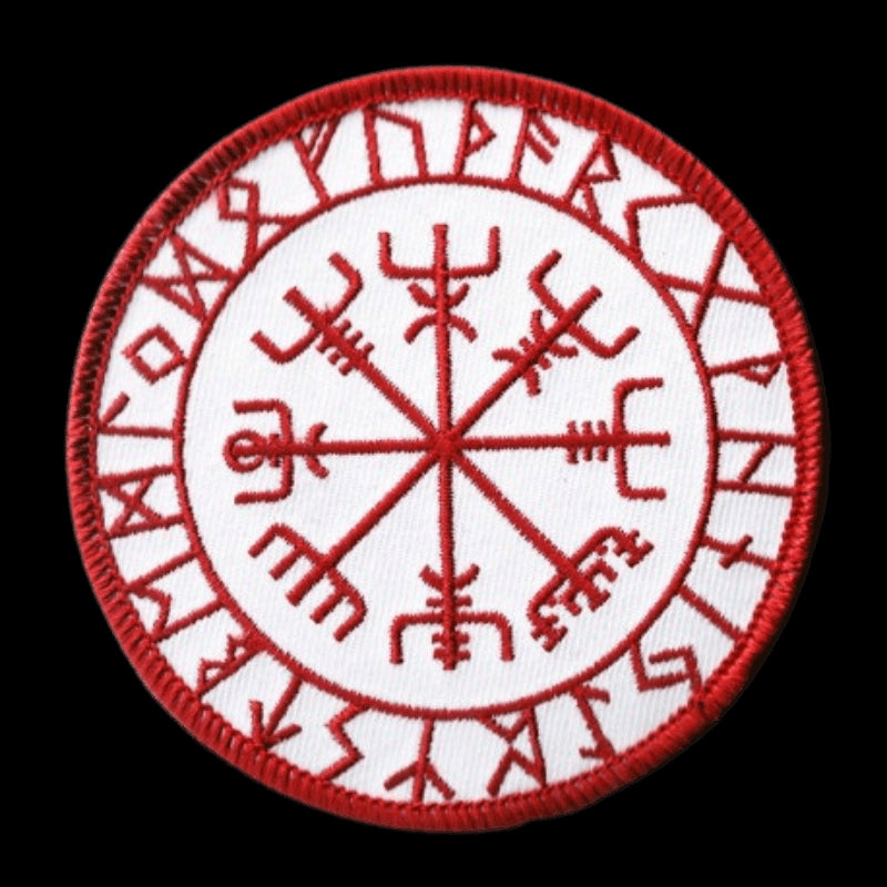 vkngjewelry patch Vegvisir iron-on patch