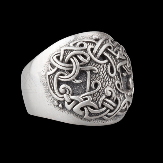vkngjewelry Bagues Handcrafted Yggdrasil : Tree Of Life Viking Silver Ring