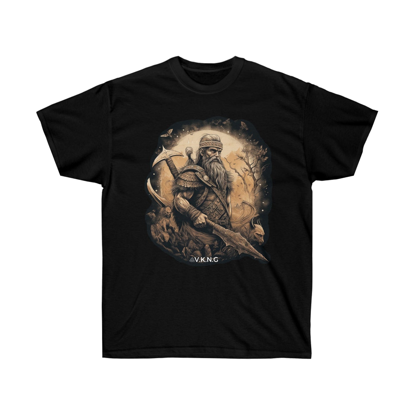 Printify T-Shirt Warrior V3  V.K.N.G™ T-Shirt