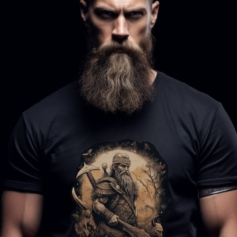 Printify T-Shirt Warrior V3  V.K.N.G™ T-Shirt