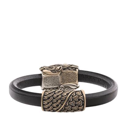 Wolf Hook Bracelet Vikings Jewelry, Wolf Bracelet