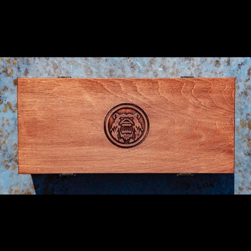 vkngjewelry boîte en bois Wooden Box For Hammers