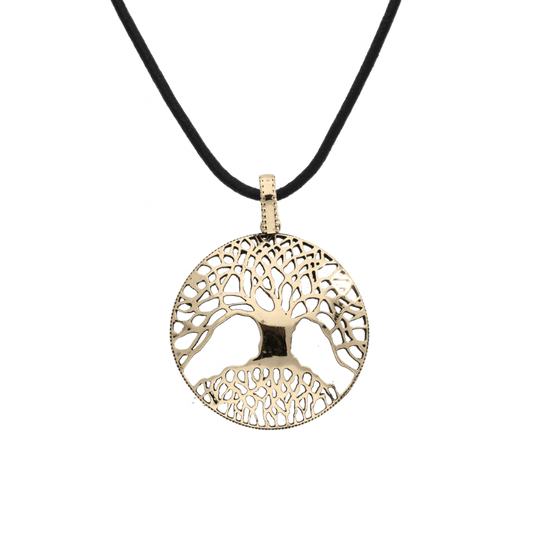 vkngjewelry Pendant Yggdrasil Lace Style Bronze Amulet
