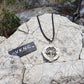 vkngjewelry Pendant Yggdrasil Norse Symbols Sterling Silver Pendant