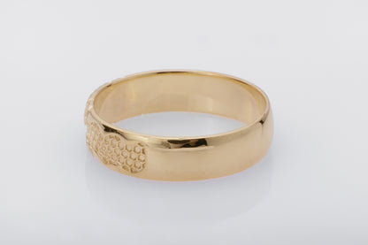 vkngjewelry Ring Handcrafted Yggdrasil Symbol Gold Ring