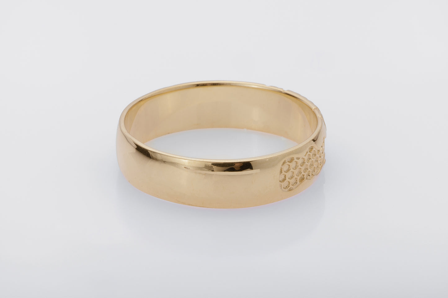 vkngjewelry Ring Handcrafted Yggdrasil Symbol Gold Ring