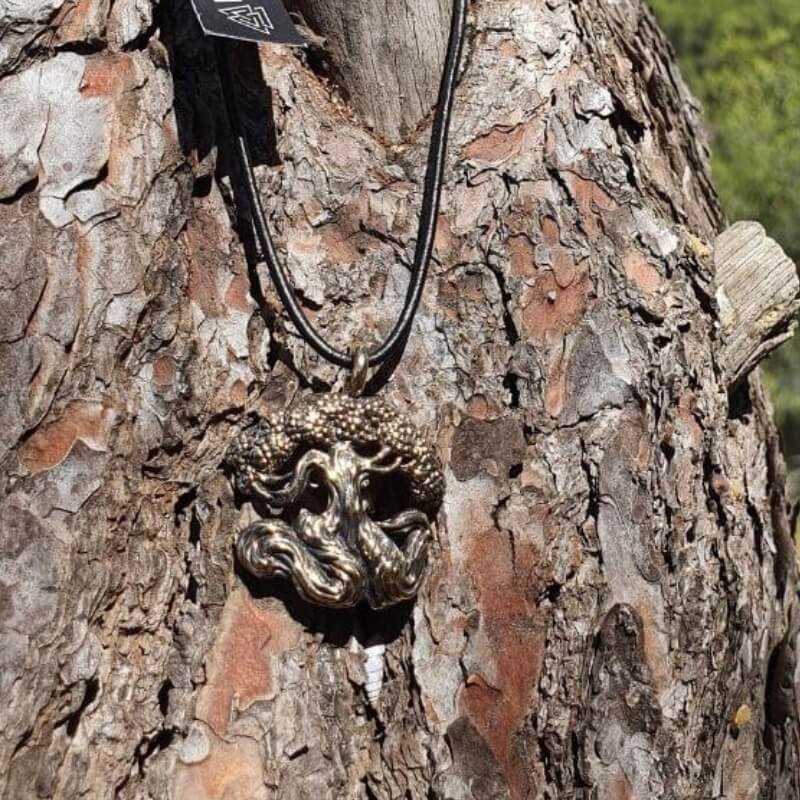 vkngjewelry Pendant Yggdrasil World Tree Bronze Pendant